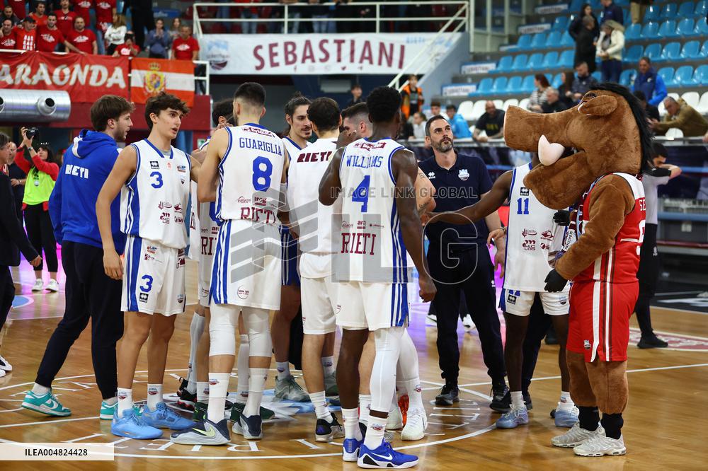 BASKET - Serie A2 - RSR Sebastiani Rieti vs Estra Pistoia
