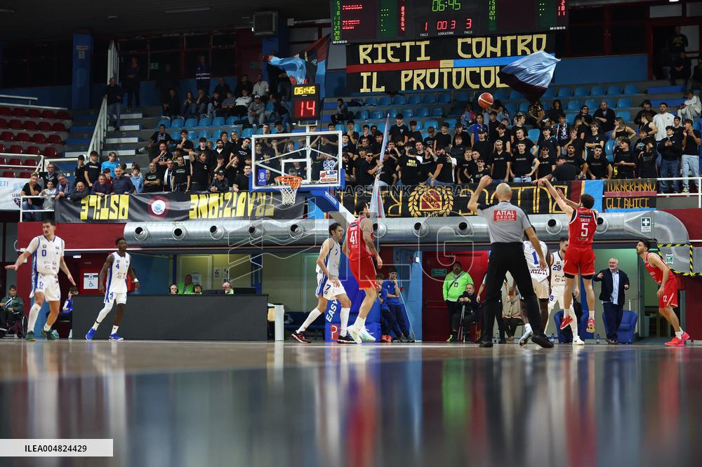 BASKET - Serie A2 - RSR Sebastiani Rieti vs Estra Pistoia