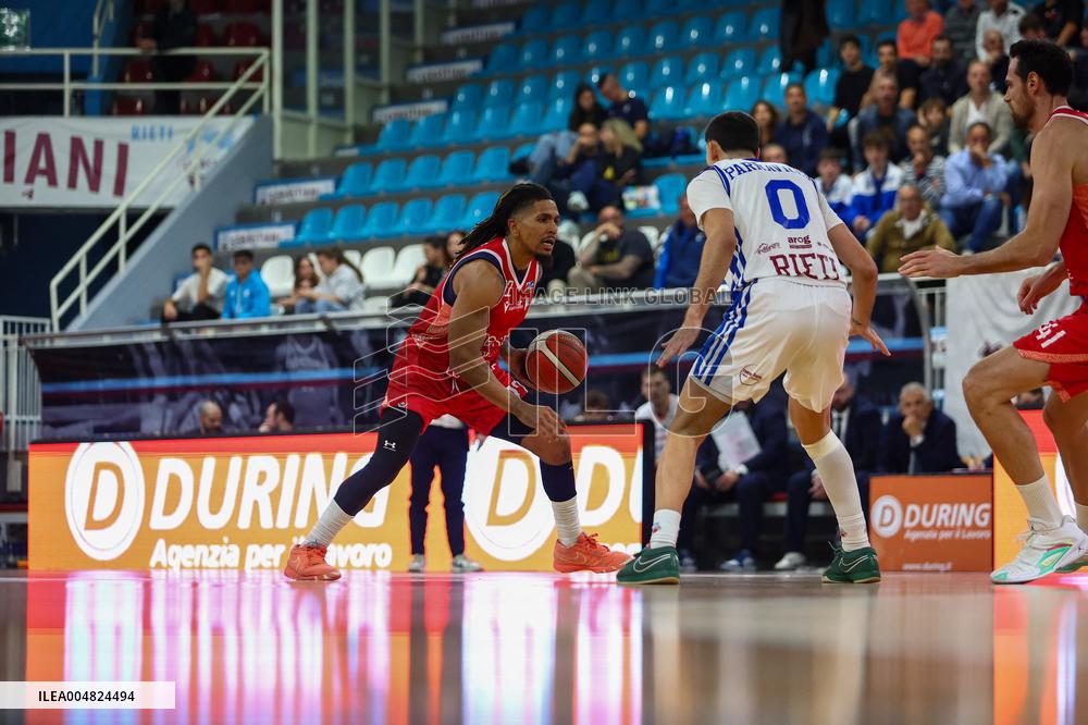 BASKET - Serie A2 - RSR Sebastiani Rieti vs Estra Pistoia