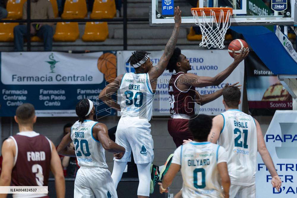 BASKET - Serie A - Acqua S.Bernardo Cantu vs Trapani Shark