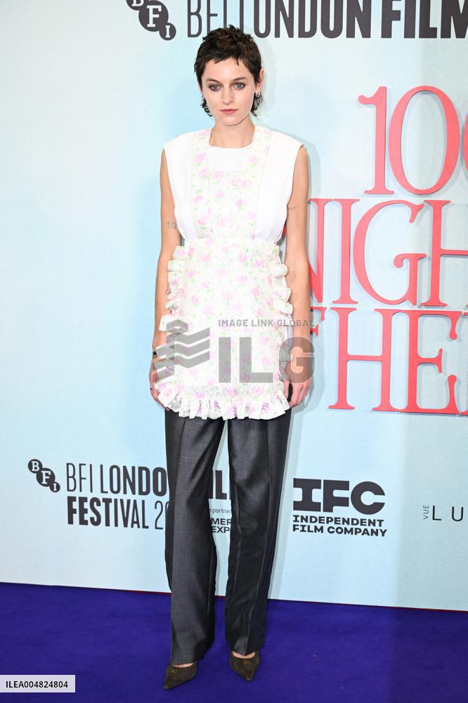 London BFI 100 Nights of Hero Premiere