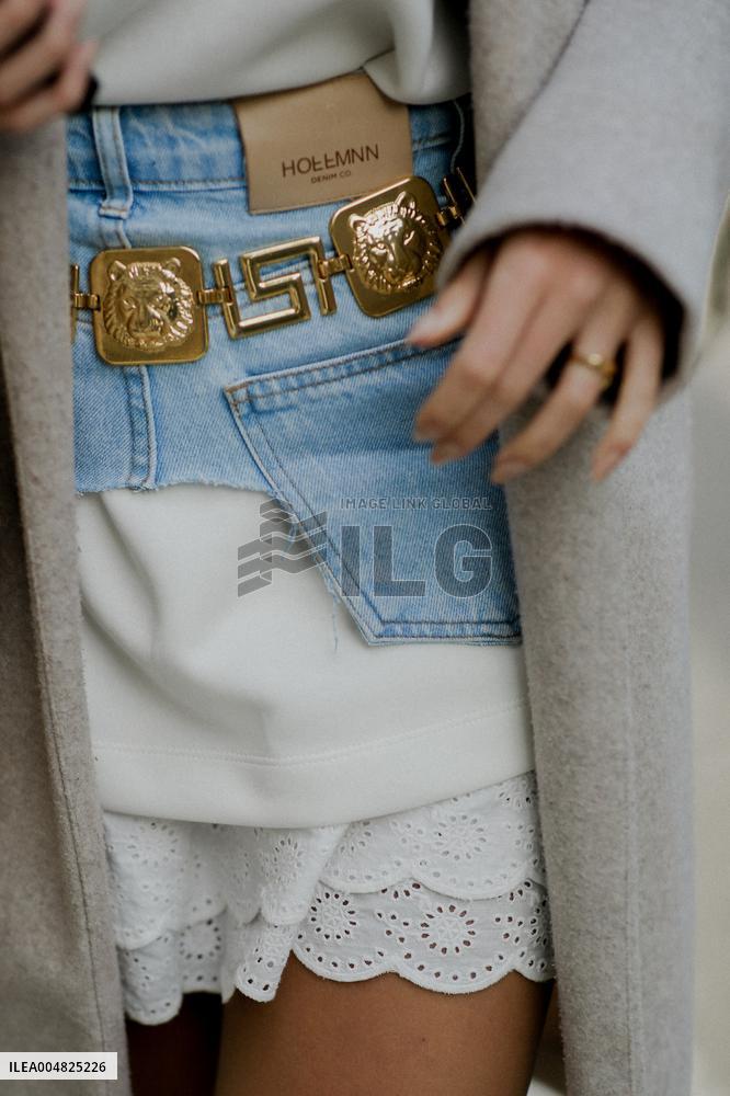 PFW - Jean-Paul Gaultier Street Style
