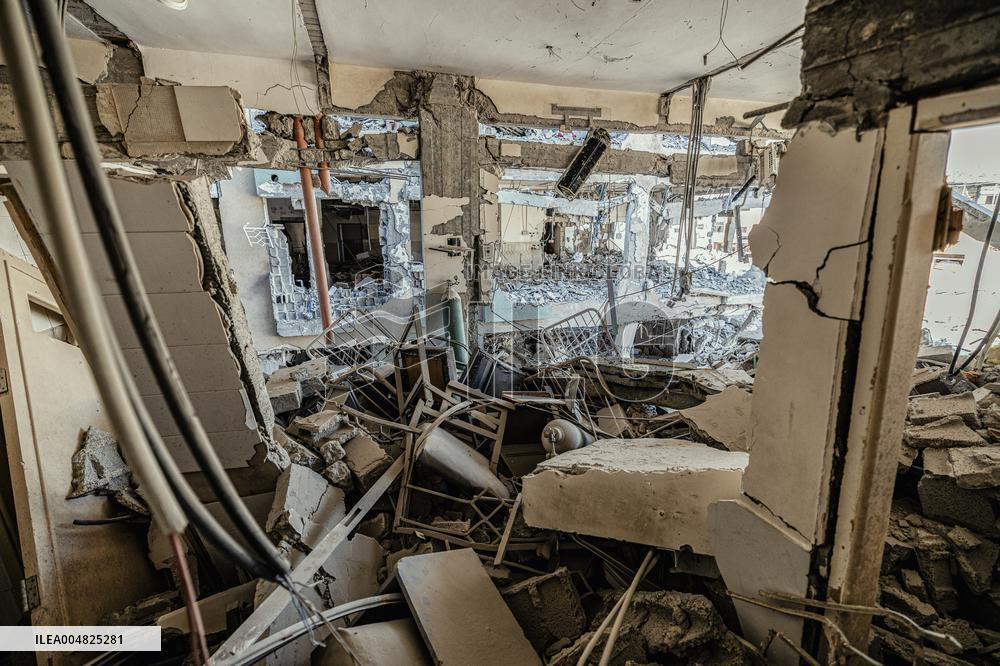 Gaza Hospitals In Ruins
