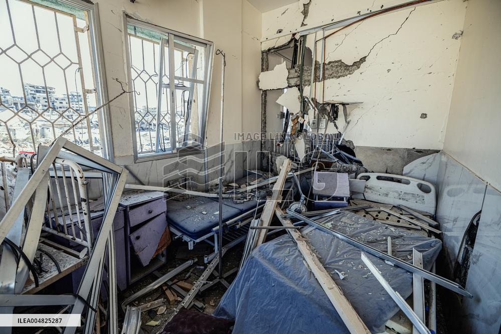Gaza Hospitals In Ruins