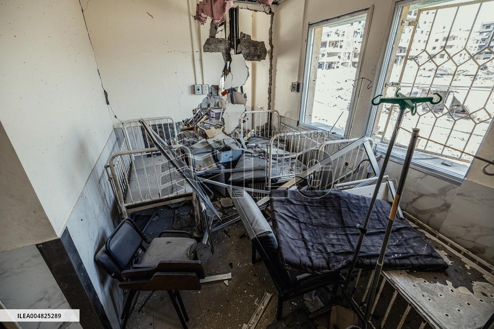 Gaza Hospitals In Ruins