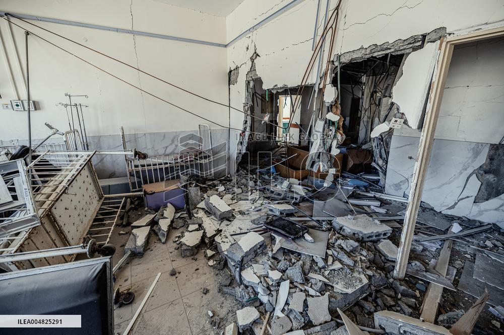 Gaza Hospitals In Ruins