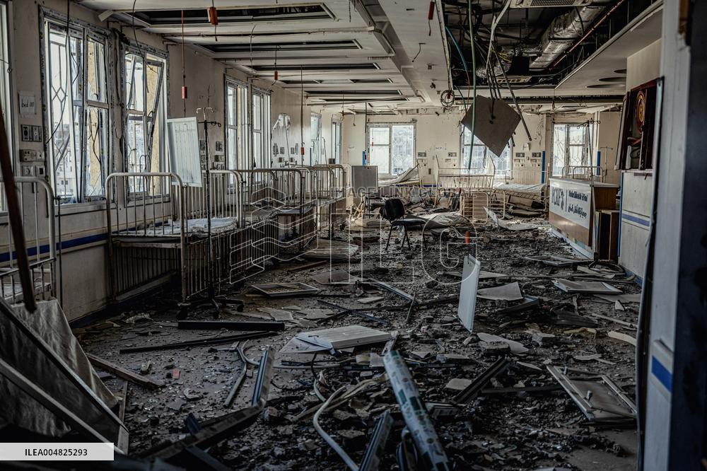 Gaza Hospitals In Ruins