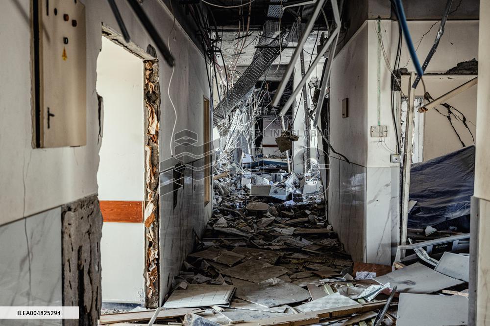 Gaza Hospitals In Ruins