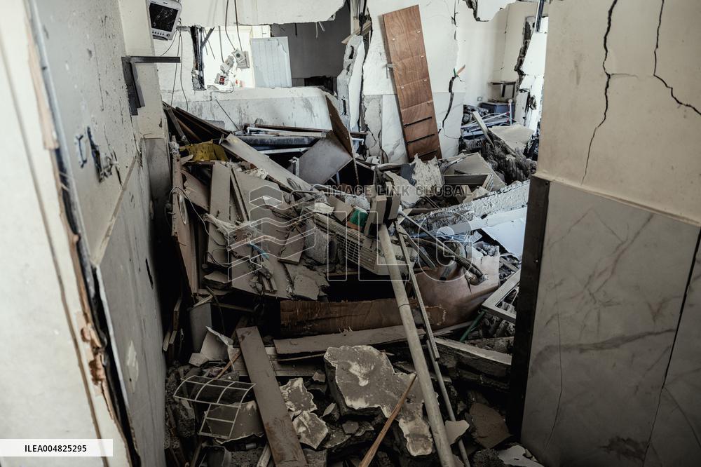 Gaza Hospitals In Ruins