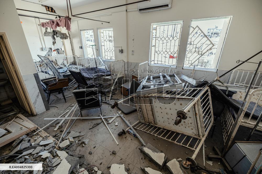 Gaza Hospitals In Ruins