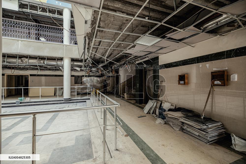 Gaza Hospitals In Ruins