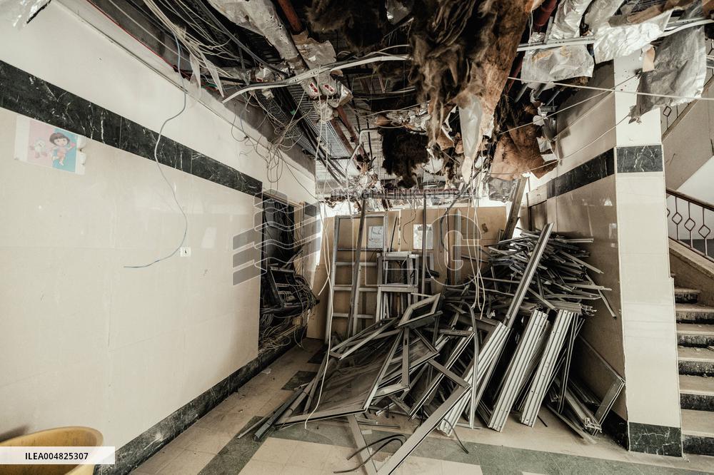 Gaza Hospitals In Ruins