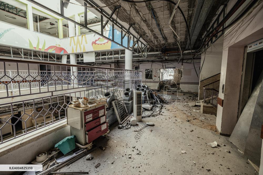 Gaza Hospitals In Ruins