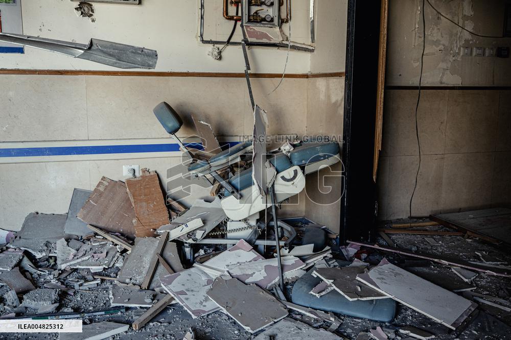 Gaza Hospitals In Ruins