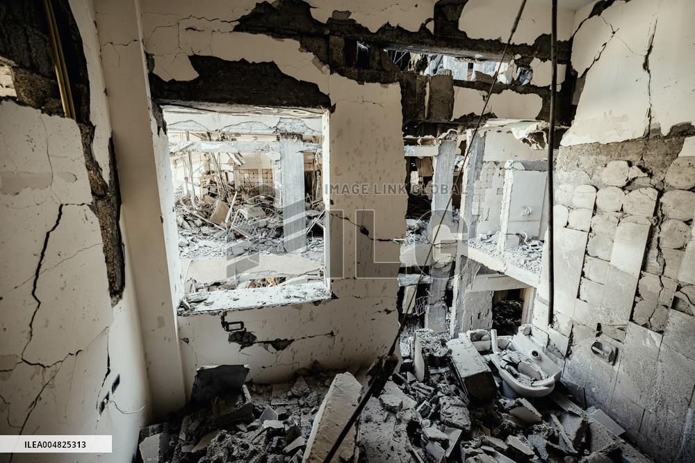 Gaza Hospitals In Ruins