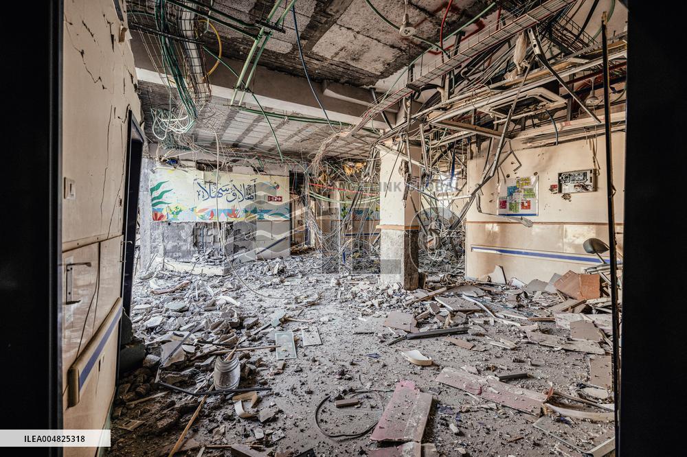 Gaza Hospitals In Ruins