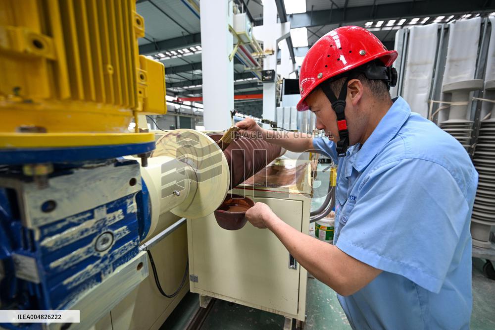 The Largest Porcelain Insulator Production Base in China