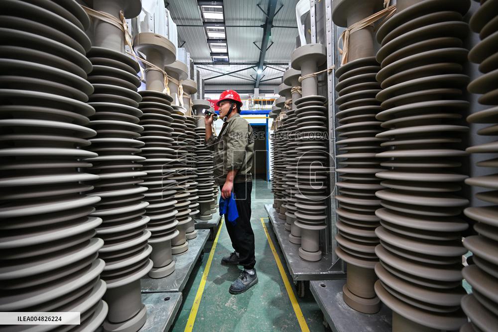 The Largest Porcelain Insulator Production Base in China