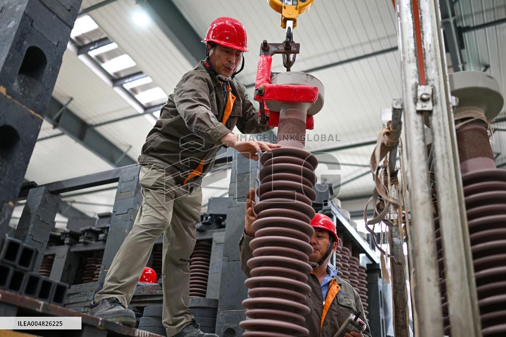The Largest Porcelain Insulator Production Base in China