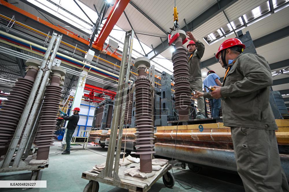 The Largest Porcelain Insulator Production Base in China