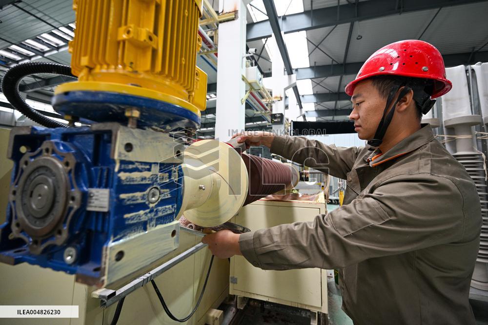 The Largest Porcelain Insulator Production Base in China