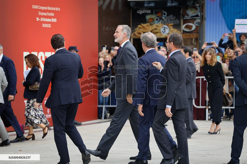 The King inaugurates the XXVIII National Congress of Family Businesses - Spain