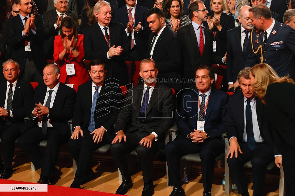 The King inaugurates the XXVIII National Congress of Family Businesses - Spain