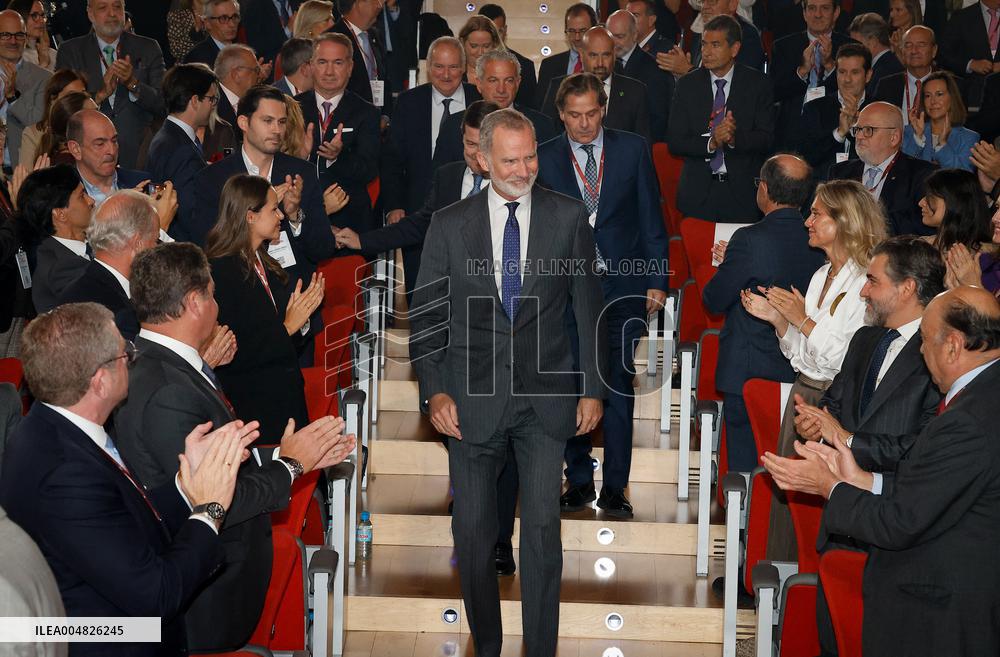 The King inaugurates the XXVIII National Congress of Family Businesses - Spain