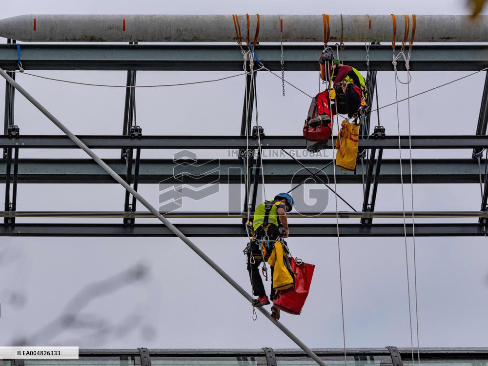 Start of Renovation Work on The Centre Georges Pompidou - Paris