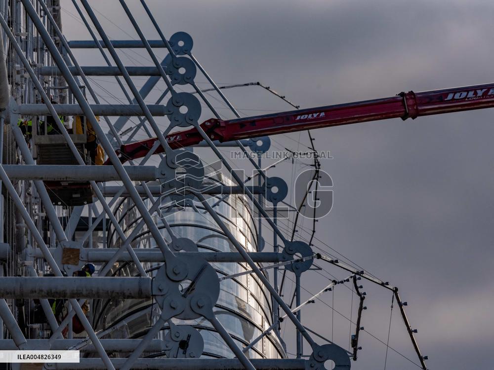 Start of Renovation Work on The Centre Georges Pompidou - Paris