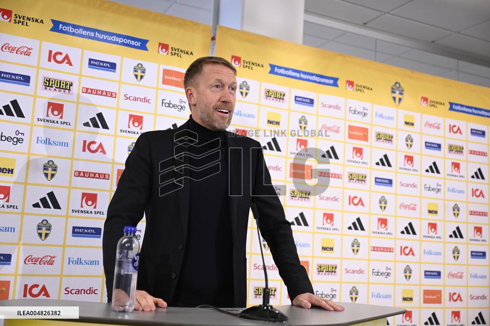 GRAHAM POTTER NEW SWEDISH COACH