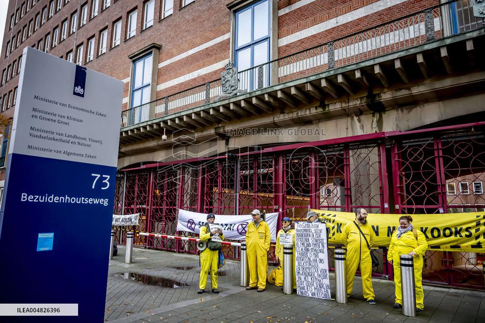 Climate Activists Demonstrate Against Tata Steel - The Hague