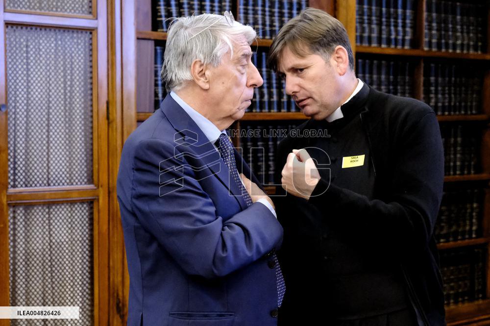 Don Antonia Columbia At "Free From Drugs, Free From Fear" Conference - Rome