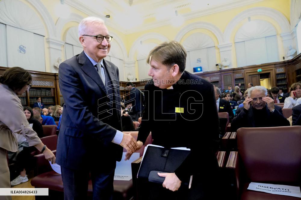 Don Antonia Columbia At "Free From Drugs, Free From Fear" Conference - Rome