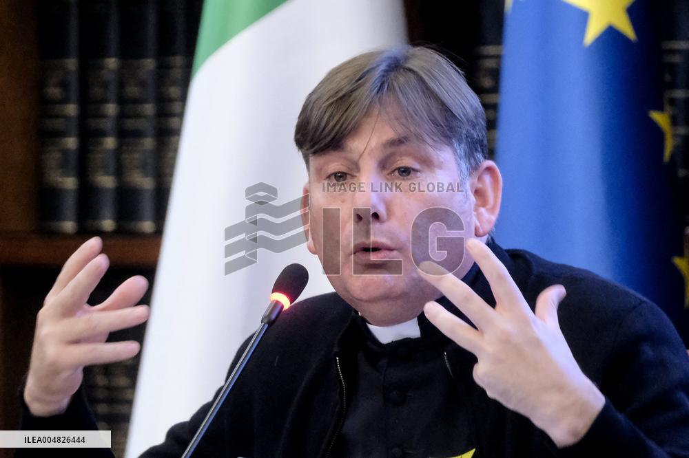 Don Antonia Columbia At "Free From Drugs, Free From Fear" Conference - Rome