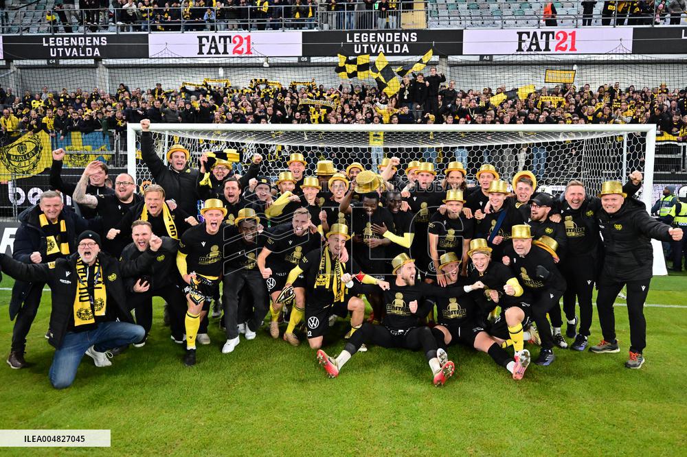 MJALLBY SWEDISH FOOTBALL CHAMPIONS 2025