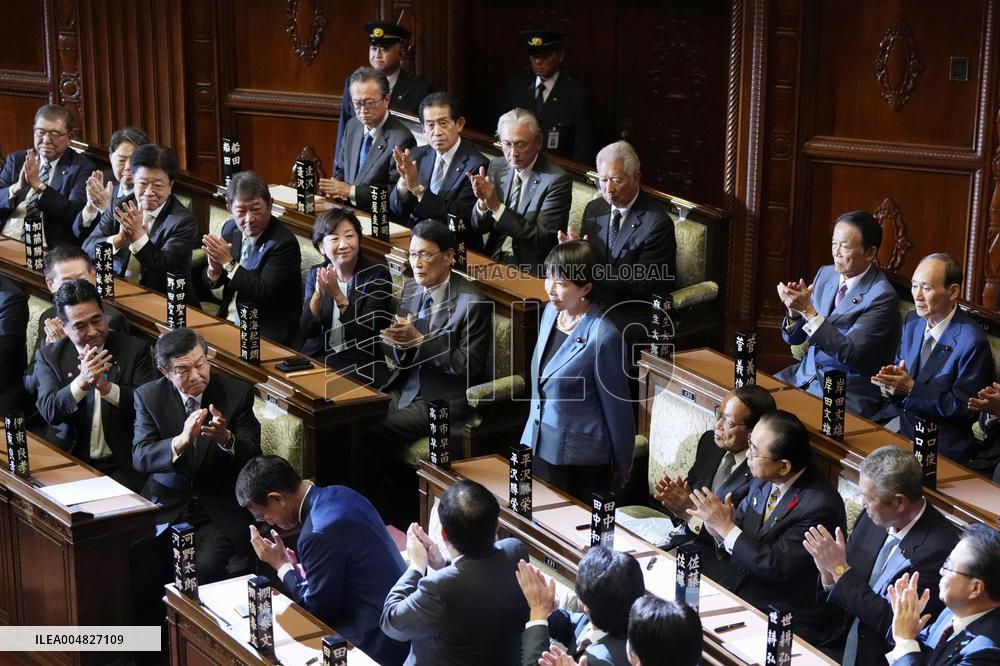 Japan's first female Prime Minister Takaichi