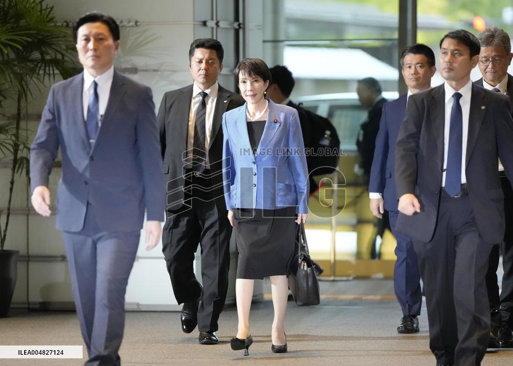 Japan's first female Prime Minister Takaichi