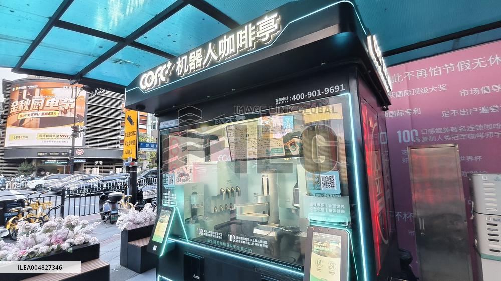COFE+Robot Freshly Ground Coffee Kiosk