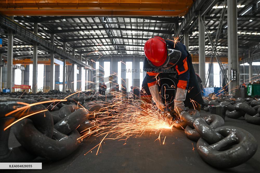 Anchor Chains Manufacturing in Suqian