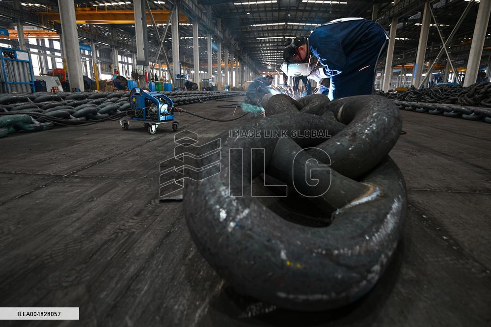 Anchor Chains Manufacturing in Suqian