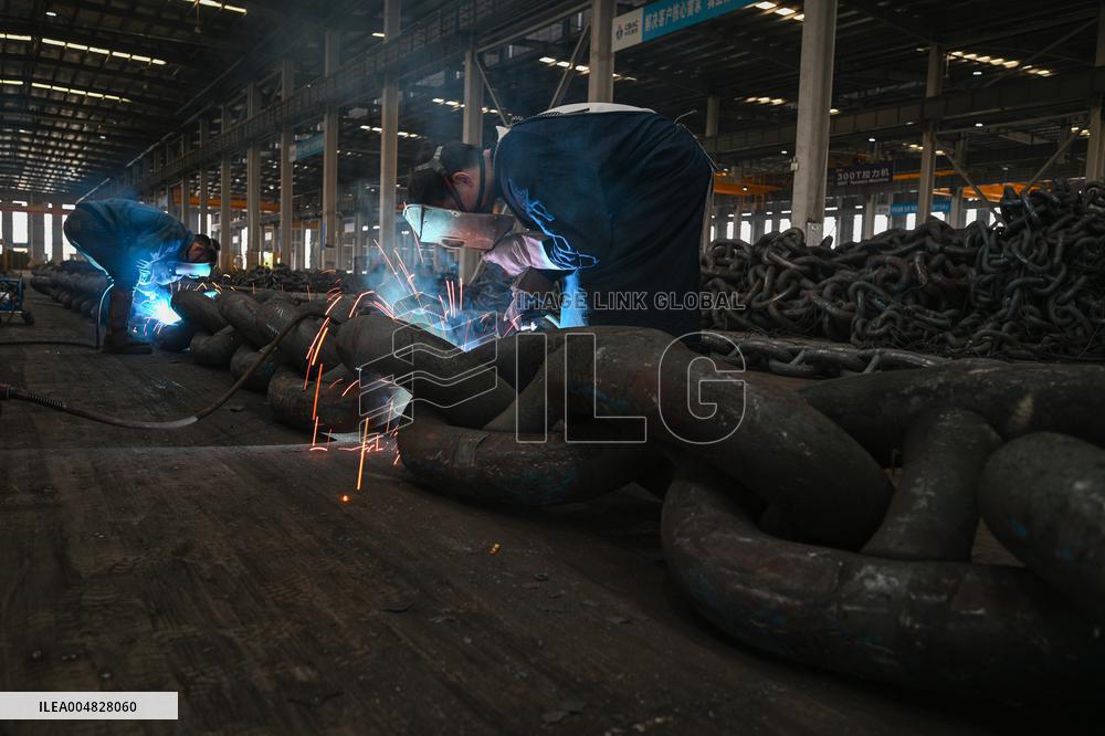 Anchor Chains Manufacturing in Suqian