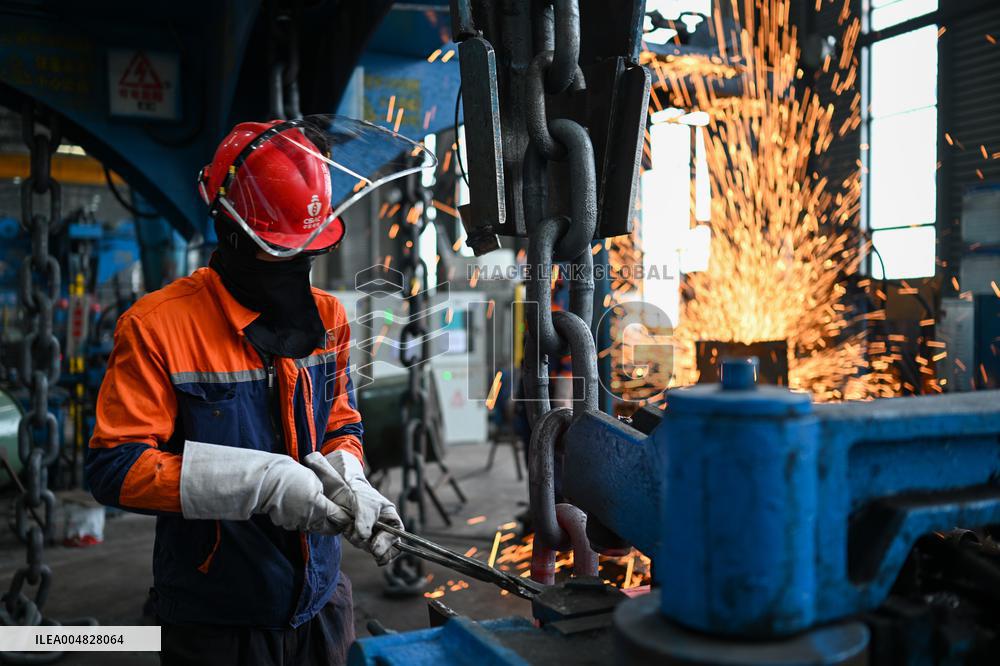 Anchor Chains Manufacturing in Suqian