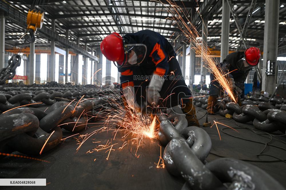 Anchor Chains Manufacturing in Suqian