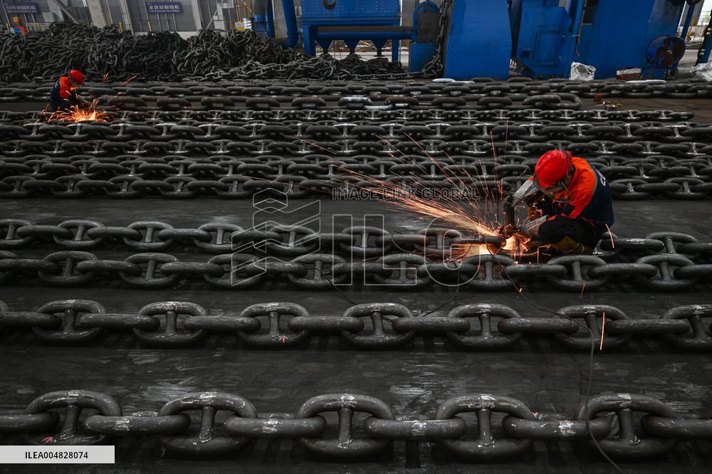 Anchor Chains Manufacturing in Suqian