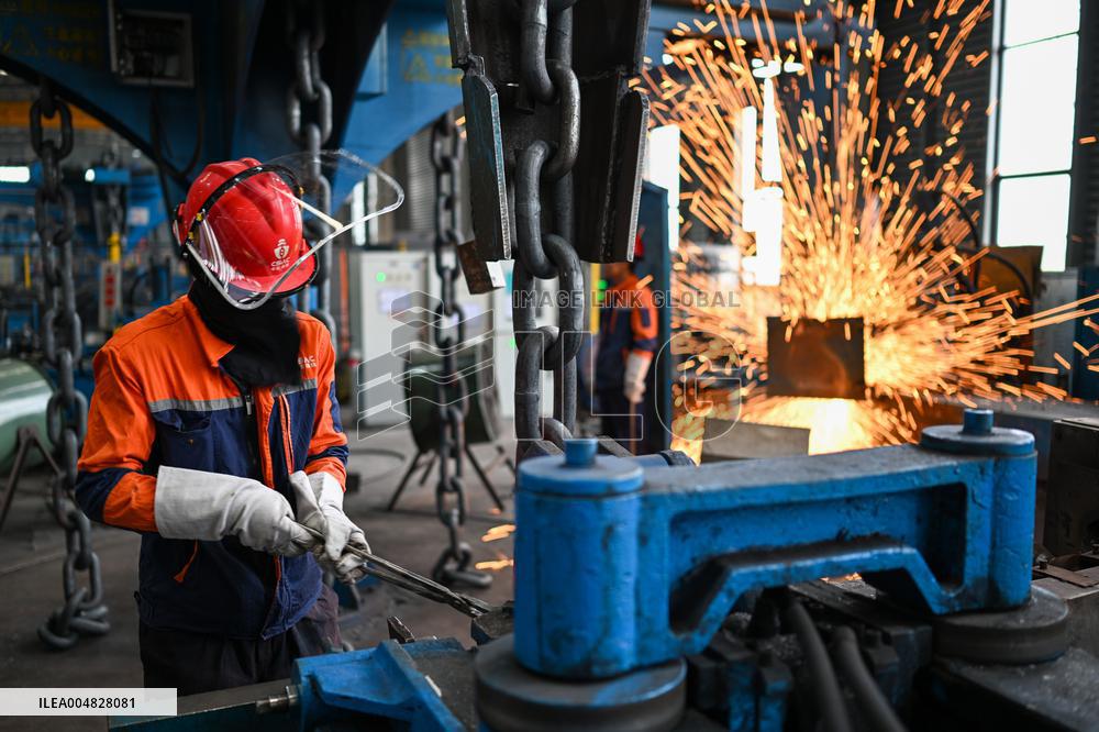 Anchor Chains Manufacturing in Suqian