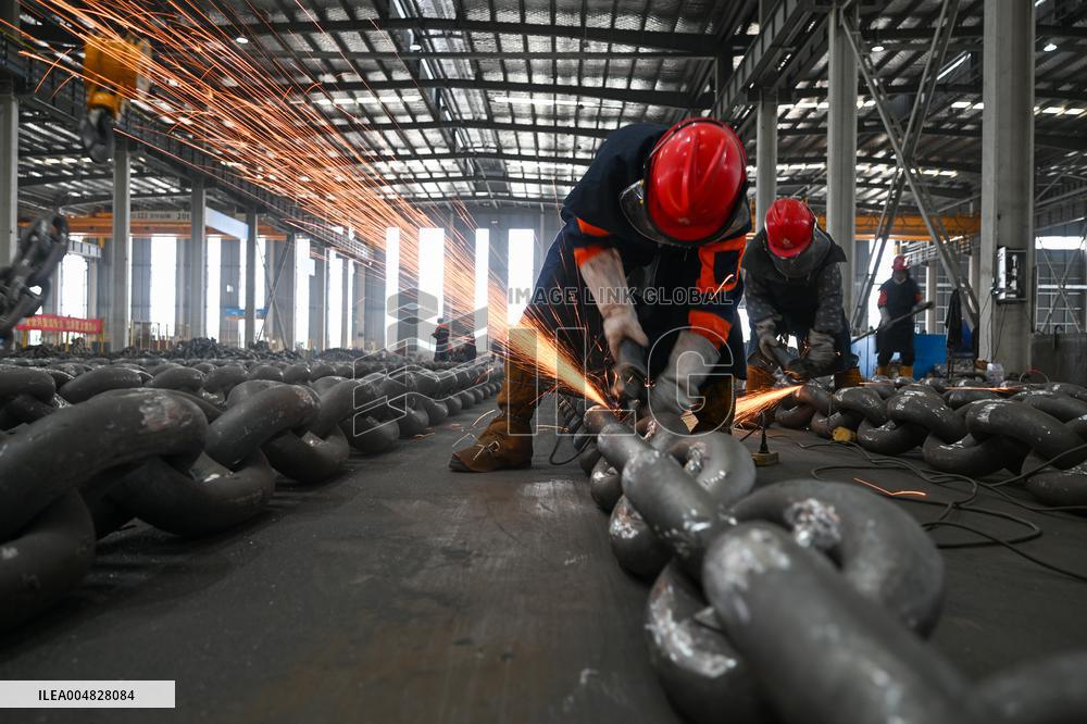 Anchor Chains Manufacturing in Suqian