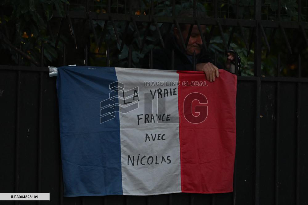 Sarkozy's Residence Before Incarceration - Paris