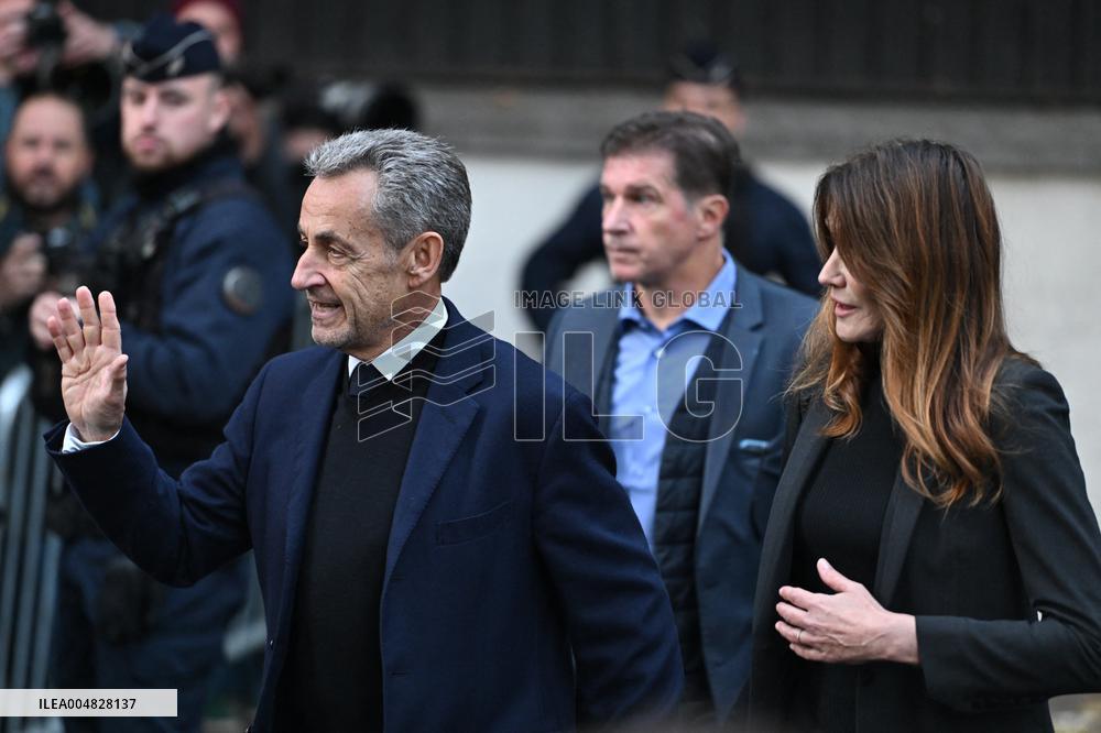 Sarkozy's Residence Before Incarceration - Paris