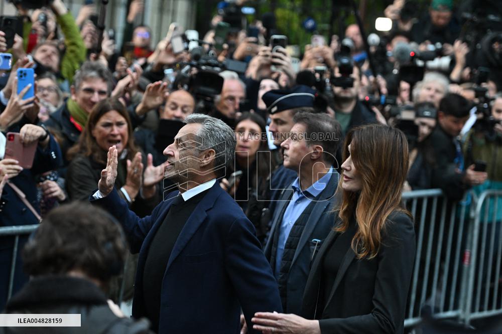Sarkozy's Residence Before Incarceration - Paris